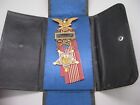 Antique Civil War Gar 10k Gold Medal   Ribbon W diamond Michigan Calvary Named 