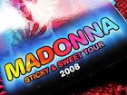 Madonna Sticky   Sweet Tour 2008 Promo Personal Crew Band Dancers Itinerary Book