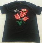 Rolling Stones Original Vintage Concert Shirt From Concert In Amsterdam Roses