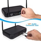Pyle Channel Microphone System-vhf Fixed Dual Frequency Wireless Set With 2