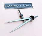 Starrett No 77b  Fay Spring-type Dividers W square Legs   3 0    Size   Capacity 
