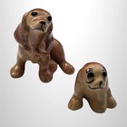 Hagen Renaker Early Cocker Spaniel   Puppy Figurines Miniature Animals Tan Exc