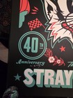 Stray Cats 40th Anniversary Signed Numbered  90 Non Foiled Poster By Scrojo Rare