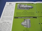  Us United States Motors Catalog Asbestos Vintage 1950
