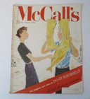  rare  Mccalls Jan 1955 Magazine Disneyland Grand Opening Article W Illustration