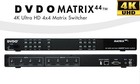 Dvdo Matrix 4x4 4k Ultra Hd 4x4 Fast Hdmi Matrix Switch Uhd  rs232 ir ip 