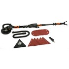 Dual Head 5a 2in1 Variable Speed Drywall Sander With 15ft Dust Hose