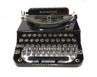 Vintage 1930   s Remington Rand Deluxe Junior Typewriter Tested W  Case