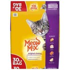 Meow Mix Original Choice Chicken  Turkey And Fish Dry Cat Food  30 Pounds 2 Pack