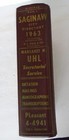 1963 Saginaw Michigan Polk s City Directory With Advertising