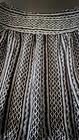 Madewell Size 4 Black   White Woven Geometric Pattern Smocked Flowy Skirt