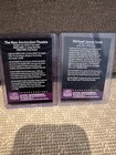 Michael James Scott Signed Lights Of Broadway Set Of 2 Cards Aladdin Genie