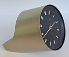 Angelo Mangiarotti Secticon Aluminum Desk Clock Portescap C1960 - S01