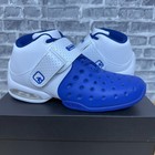 And 1 Chosen One White Blue Silver  Basketball Ad90034mwds Mens Size 9 5 New