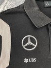 Hugo Boss Mercedes Amg Petronas Polo Shirt F1 Racing Team Men Size M Black