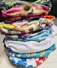Diaper Covers  10    Inserts  10  Lot Miscellaneous Brands See    Description 