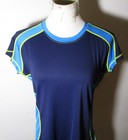 Cycling Sperry  top-sider  Blue Short Sleeve Cycling Jersey Size L