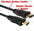 Premium High Speed Hdmi Cable Ethernet Audio Return 6ft 4k X2k 3d 2160p Lot