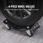 Uimoso Car Dolly Wheel Tire Dolly 4pcs Heavy Duty Skate Auto Repair Dolly 6000lb