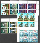 Barbados 13 Mnh Blocks All Different Mnh 