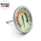 3 1 8    Accurate Luminous Bbq Thermometer Gauge For Oklahoma Joe   s Smokers 369552