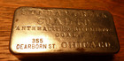 Antique Match Safe Pat d May 27  1890 Sunday Creek Coal Co Chicago Anthracite