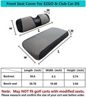 Golf Cart Front Seat Cover For Club Car Ds Ezgo Txt Rxv  Mesh Protector Cover