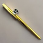Parker 180 Imperial Fountain Pen   14k F-br Nib   New Old Stock   W Converter