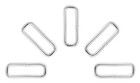 100 - Country Brook Design   1 Inch Rectangle Metal Keeper