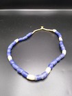 Ancient Lapis Beads  19  Long Necklace