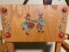 Antique Cass 1950s Wood Doll Set Including High Chair  Potty Chair   Crib