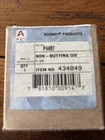 Burndy P44rt Non Butting Twin Die  434849 New In Box Old Stock Made In Usa