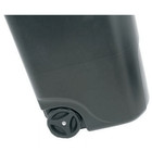 Rubbermaid 50 Gallon Roughneck Wheeled Heavy-duty Garage Trash Can Black