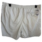 Columbia Pfg Backcast Iii Water Shorts Men s 3x Gray Omni-shade Upf 50 Lined