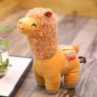 25cm Alpaca Plush Doll Soft Stuffed Animal Cushion Sofa Decor Kids Present