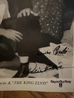 Elvis Presley Mega Lot Charlie Louvin Signed Photo 3 Framed Displays Coa