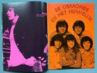 The Osmonds 1973 Vintage Dutch Magazine   Donny Osmond Negative Photo
