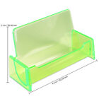 Hq Acrylic Plastic Business Name Card Holder Display Stand  clear Green 