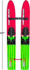 Watermelon 47  Combo Water Skis With Removable Training Bar With Double Handl   