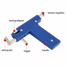 Body Piercing Gun Kit Professional Nose Ear Piercing Tool Set 98pcs Steel Stud