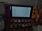 Nintendo Switch Console - New Horizon Edition   Ditto Cons   12 Games