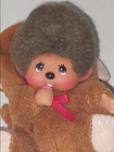 Vintage Mini Monchichi Monkey In A Monkey Costume