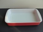 Vintage Pyrex Flamingo Pink 1950s  231  1 1 2 Qt Oblong Utility Casserole Dish