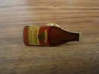Vintage 1 25  Tall Budweiser Beer Bottle Lapel hat Pin Nice 
