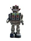 Vintage Horikawa Toys Space Walkman Electric Tin Robot