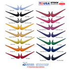 Swoosh Logo Embroidered Patch Iron-on sew-on Multiple Colors Left   Right