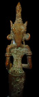 Hindu Divinity In Bronze - Shiva - India 19th   20th Century - Rare Shiva Figure