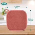 Geeric Microfiber Dish Drying Mat  Super Absorbent Kitchen 7  X 7   Red