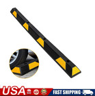    72  Heavy Duty Rubber Parking Block  Curb car Wheel Stop Driveway Garage Safety