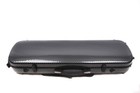 4 4 Full Size Violin Case Hard Shell Carbon Fiber Oblong Case Strong Light Black
